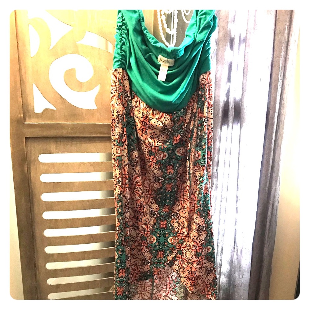 Strapless Beautiful wrap detail dress